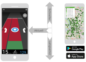 Grafik zur App traffic pilot