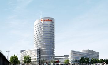 Gesamtperspektive 2 des Vodafone Campus 