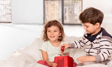 die Tonieboxen des Düsseldorfer Startups Boxine revolutionieren das Hören im Kinderzimmer (Quelle: Boxine)