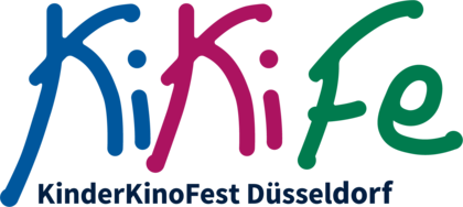 Logo des Kinder-Kino-Festes, LVR-Zentrum Medien und Bildung