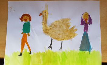 Bild zu Die goldene Gans, Montessori-Grundschule Lindenstraße, ohne Namen