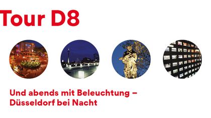 Tour D8 – … und abends mit Beleuchtung 