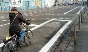 Fertigstellung des Radweges auf der Aachener Straße