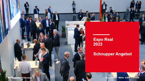 Schnupper Angebot zur Expo Real 2023