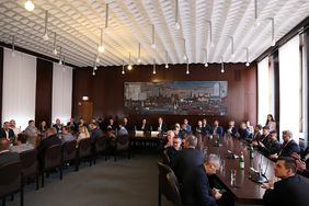 Besuch der tschechischen Delegation im Düsseldorfer Rathaus © Wirtschaftsförderung Düsseldorf 