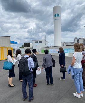 Impressionen vom Besuch. © Wirtschaftsförderung Düsseldorf 