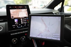 Foto der technischen  Innenausstattung des Fahrzeuges
