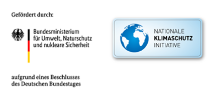 Logos Nationale Klimaschutzinitiative des Bundesministeriums für Umwelt, Naturschutz und nukleare Sicherheit