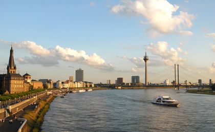 Düsseldorf am Rhein