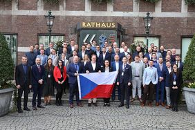  Besuch der tschechischen Delegation im Düsseldorfer Rathaus © Wirtschaftsförderung Düsseldorf 
