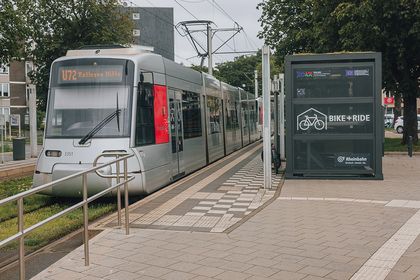 Bike & Ride Station am Aachener Platz © Connected Mobility Düsseldorf GmbH