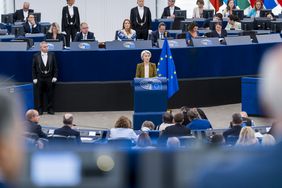Plenartagung des Europäischen Parlaments – Rede zur Lage der Europäischen Union © European Union 2025 – Source: European Parliament / Photo: Daina Le Lardic
