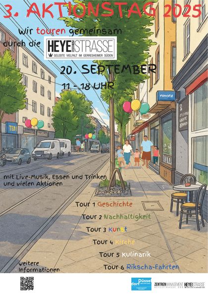 Plakat zur Einladung zum dritten Aktionstag.
