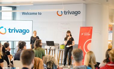 Veranstaltung bei der Firma Trivago