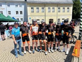 Team Düsseldorf vor dem Start