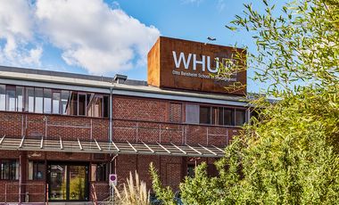 Campus der WHU in Düsseldorf. © WHU – Otto Beisheim School of Management/ Berlin Cramer 