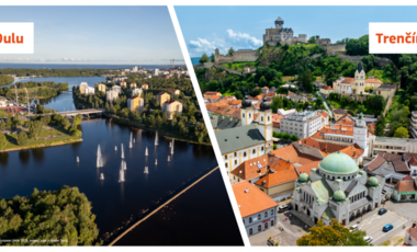 Europas Kulturhauptstädte Oulu und Trenčín © European Union, 2026, CC BY 4.0 - Quelle: Europäische Kommission