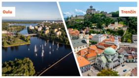 Europas Kulturhauptstädte Oulu und Trenčín © European Union, 2026, CC BY 4.0 - Quelle: Europäische Kommission