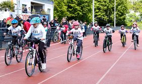 Petit Départ 2019 in Oberkassel; Foto: Uwe Schaffmeister