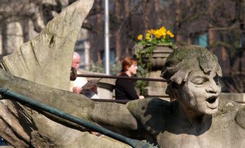 Tritonenbrunnen - Detail