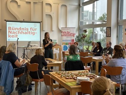 Beim Bündnis-Treffen im August 2024.
