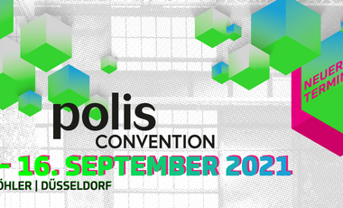 polis Convention Veranstaltungsbanner