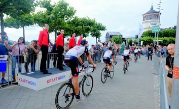 Team-Präsentation / Team presentation / Présentation des équipes. (C) Landeshauptstadt Düsseldorf, Michael Gstettenbauer