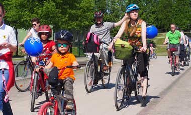 STADTRADELN-Sternfahrt 2016. Foto: Heribert Adamsky/ADFC