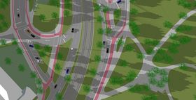 Grafik: Landeshauptstadt Düsseldorf, Amt für Verkehrsmanagement