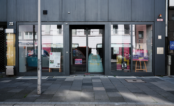 Impressionen Schaufenster des ehemaligen Stern-Verlags