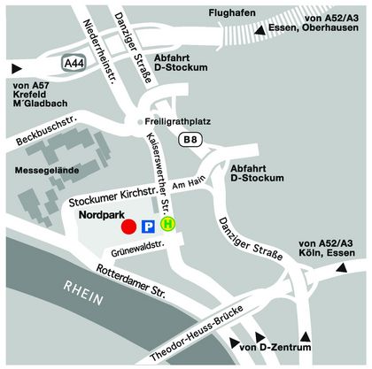 Directions to the Aquazoo Löbbecke Museum