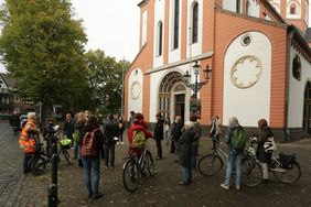 Fußverkehrs-Checks 2020 NRW: Düsseldorfer nehmen die Fußwege in Gerresheim - hier im Bild -, Unterrath und Lichtenbroich unter die Lupe © Landeshauptstadt Düsseldorf, David Young