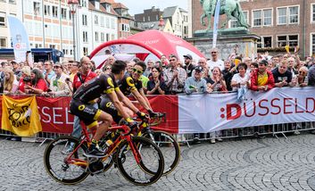 Team-Präsentation / Team presentation / Présentation des équipes. (C) Landeshauptstadt Düsseldorf, Uwe Schaffmeister