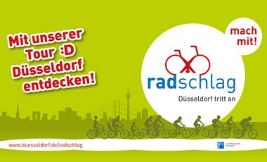 Tour D: die schönsten Fahrradtouren durch Düsseldorf!