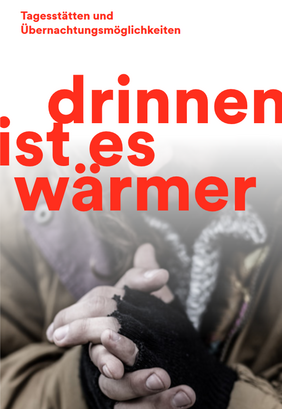 Bild des Flyers "Drinnen ist es wärmer"