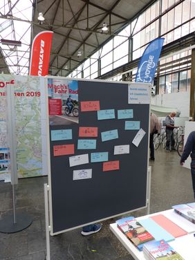 Messestand der Landeshauptstadt: „Besser Radfahren in Düsseldorf“