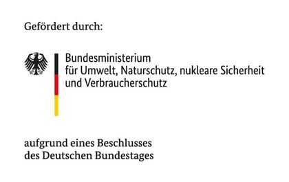 Logo Bundesministerium für  Umwelt, Naturschutz, nukleare  Sicherheit und Verbraucherschutz 