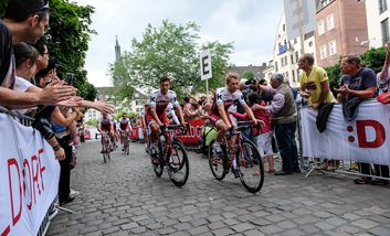 Team-Präsentation / Team presentation / Présentation des équipes. (C) Landeshauptstadt Düsseldorf, Uwe Schaffmeister