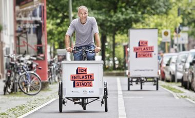 Das Lastenrad ist eine clevere Transportalternative