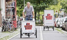 Das Lastenrad ist eine clevere Transportalternative