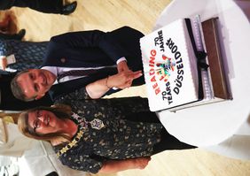 Bürgermeisterin Rose Williams und Oberbürgermeister Thomas Geisel