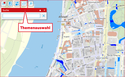 Themenauswahl KArte