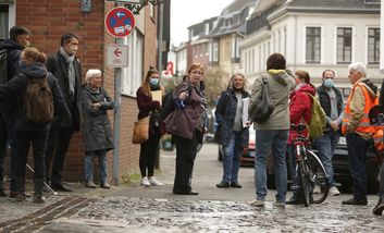 Begehung in Gerresheim, 29. September 2020, © Landeshauptstadt Düsseldorf, David Young