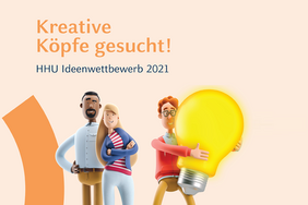 Banner HHU Ideenwettbewerb 2021