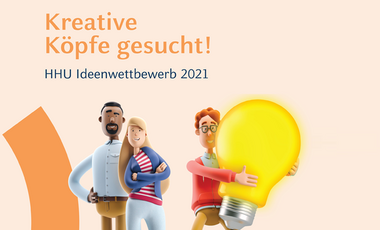 Banner HHU Ideenwettbewerb 2021