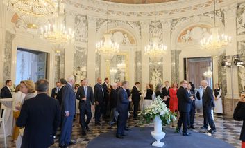 Empfang der Landeshauptstadt / Reception of the state capital /Réception de la capitale régionale. (C) Landeshauptstadt Düsseldorf, Michael Gstettenbauer