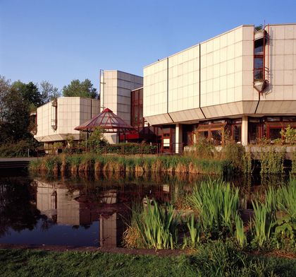 Building of the Aquazoo Löbbecke Museum Düsseldorf