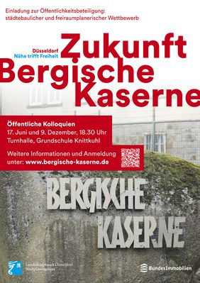 Plakat "Einladung zur Öffentlichkeitsbeteiligung", © Düsseldorf