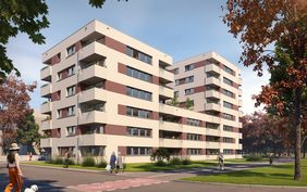 Rendering SWD-Neubau Chemnitzer Straße. Copyright: farbstudio24