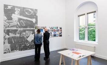 Galerie Eiskellerberg - Ausstellung der Bernd-und-Hilla-Becher-Preisträgerinnen, Carrie Mae Weems und Hannah Darabi, 19. - 28.05.2023, Foto © Landeshauptstadt Düsseldorf, Stephan Macháč 